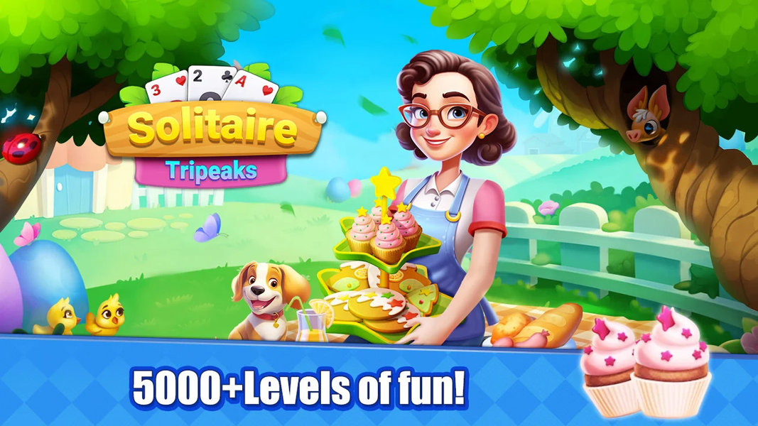 Solitaire Farm Harvest - عکس برنامه موبایلی اندروید