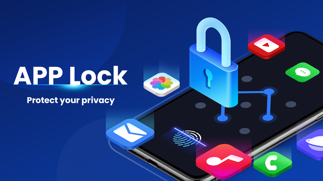 App lock - Fingerprint,Applock - عکس برنامه موبایلی اندروید