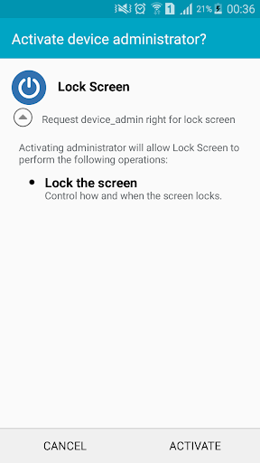 Lock Screen Off: Quick Lock - Image screenshot of android app