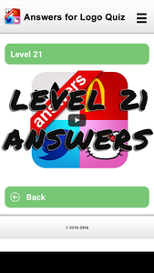 Logos Quiz Answers and Cheats - iPhone, iPad and Android