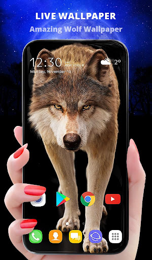 Wolf Fantasy Live Wallpaper  WallpaperWaifu