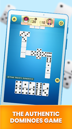 Dominoes: Classic Dominos Game - Gameplay image of android game