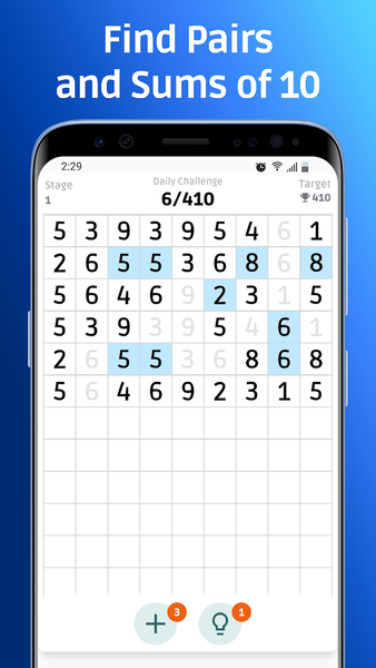 Number Crunch - Number Games - عکس بازی موبایلی اندروید