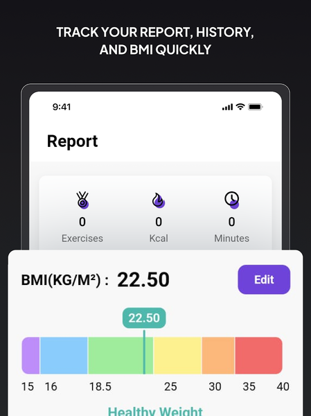 Weight loss in 30 days workout - Image screenshot of android app