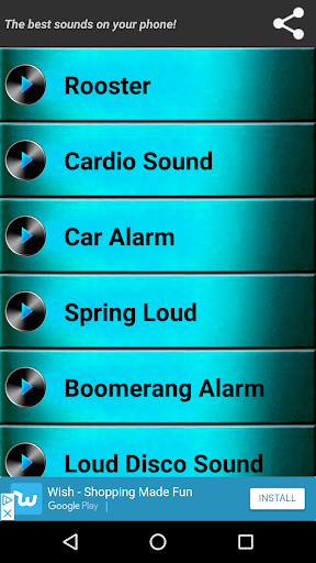 Loud Alarm Clock - Image screenshot of android app
