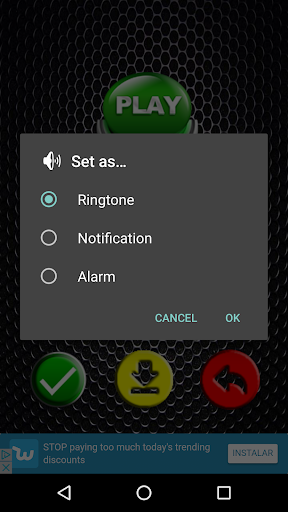Loud Siren Ringtones Remix - Image screenshot of android app