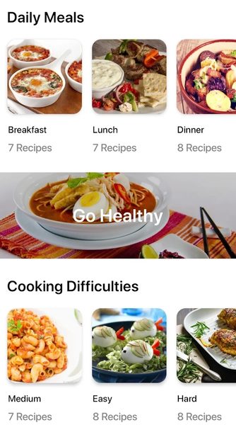 Cheap Food Recipes App - عکس برنامه موبایلی اندروید