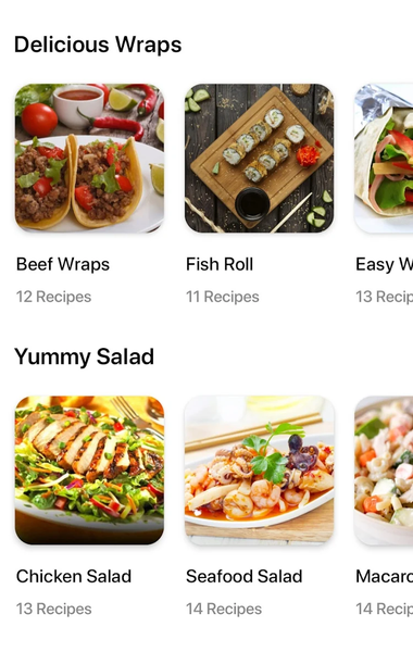 Cheap Food Recipes App - عکس برنامه موبایلی اندروید
