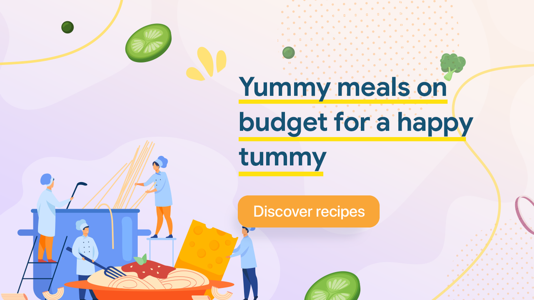 Cheap Food Recipes App - عکس برنامه موبایلی اندروید