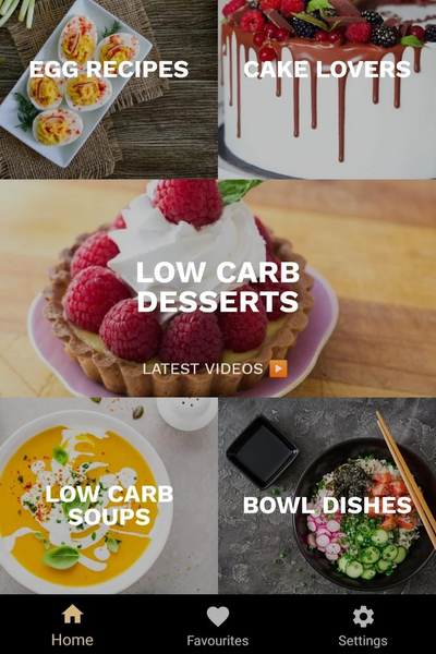 Low Carb Diet Recipes Apps - Image screenshot of android app