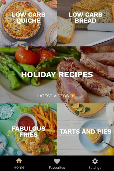 Low Carb Diet Recipes Apps - Image screenshot of android app