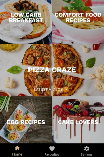 Low Carb Diet Recipes Apps - Image screenshot of android app
