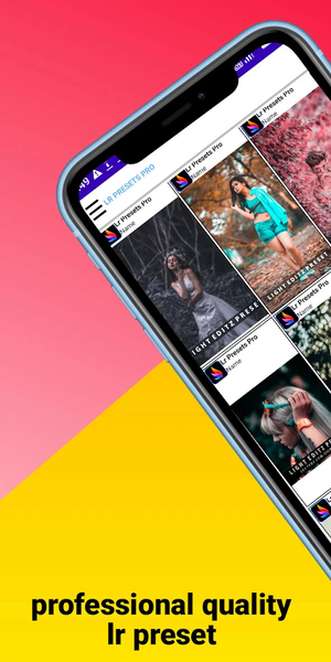Lightroom Presets - DNG file - Image screenshot of android app