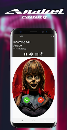 Call Annabel Doll | Fake Video - Image screenshot of android app