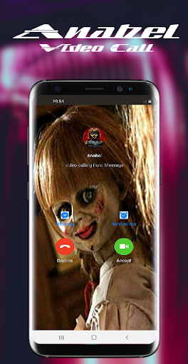 Call Annabel Doll | Fake Video - Image screenshot of android app