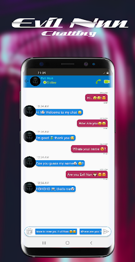Call Evil Nun | Fake Video Cal - Image screenshot of android app