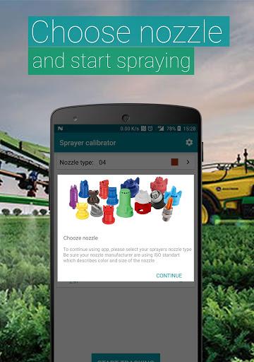 Sprayer calibrator - عکس برنامه موبایلی اندروید