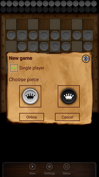 Dama - Online - Gameplay image of android game
