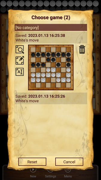 Dama - Online - Gameplay image of android game