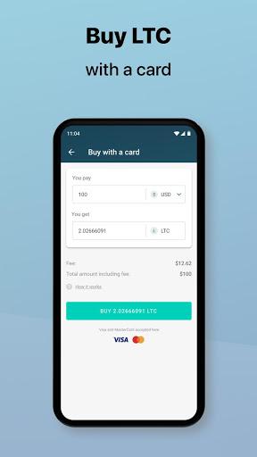 Litecoin Wallet. Buy & Exchange LTC — Freewallet - Image screenshot of android app