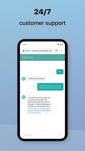 Litecoin Wallet. Buy & Exchange LTC — Freewallet - Image screenshot of android app