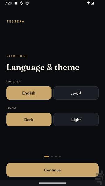 Tessera - Image screenshot of android app