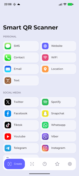 Smart QR Scanner AIO - Image screenshot of android app