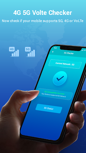 4G 5G Volte : 4G 5G Checker - عکس برنامه موبایلی اندروید