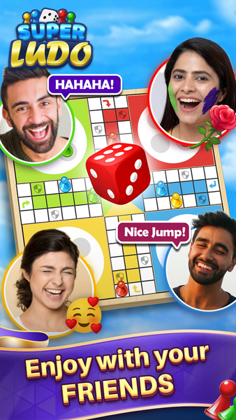 Ludo Super: Fun Board Game - Gameplay image of android game