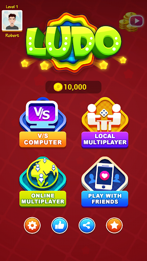 Ludo Family Dice Game - Gameplay image of android game