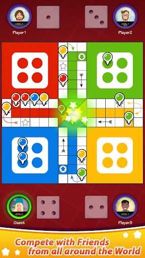 Ludo Family Dice Game - Gameplay image of android game