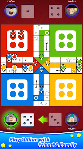 Ludo Family Dice Game - Gameplay image of android game