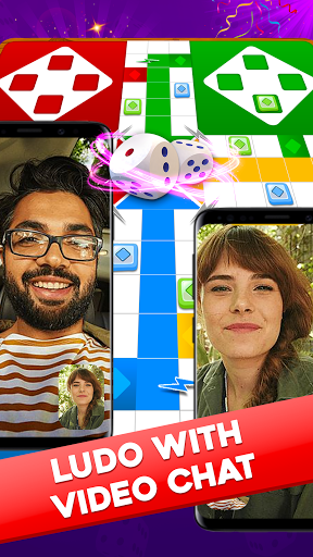 Ludo Lush-Game with Video Call - Gameplay image of android game