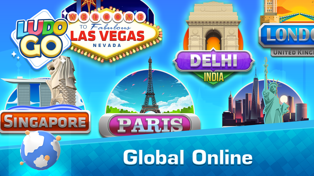 Ludo Go: Online Board Game - Gameplay image of android game