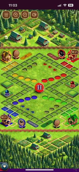 Strategic Ludo / LUDOX - Gameplay image of android game