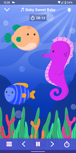 Lullaby - baby music - عکس برنامه موبایلی اندروید
