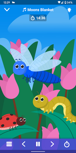 Lullaby - baby music - عکس برنامه موبایلی اندروید