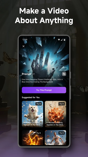 Video AI - AI Hug & Kiss Maker - Image screenshot of android app