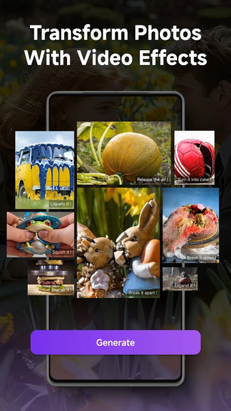 Video AI - AI Hug & Kiss Maker - Image screenshot of android app