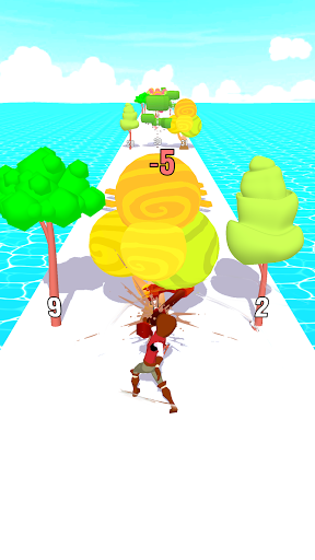 Lumberjack Run - عکس برنامه موبایلی اندروید