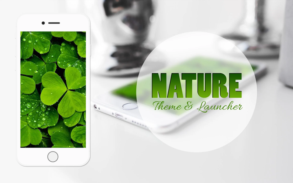 Nature Green Theme - Image screenshot of android app