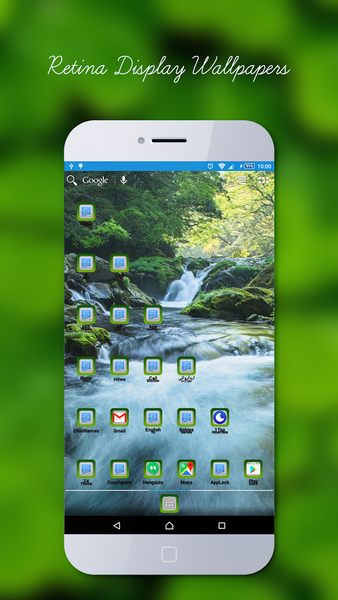 Nature Green Theme - Image screenshot of android app