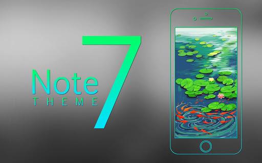 Theme for Galaxy Note 7 - عکس برنامه موبایلی اندروید