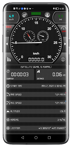 GPS Speed Pro - Image screenshot of android app