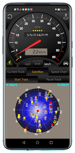 Speedometer GPS - عکس برنامه موبایلی اندروید