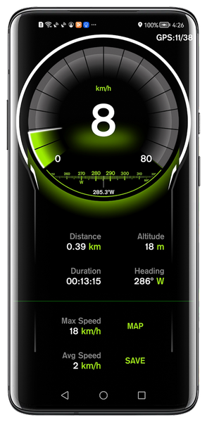 Speed View GPS - Image screenshot of android app