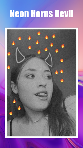 Neon Horns Devil - Neon Devil - عکس برنامه موبایلی اندروید