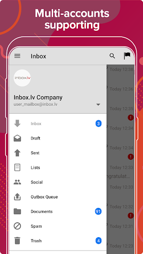 Inbox.lv - عکس برنامه موبایلی اندروید