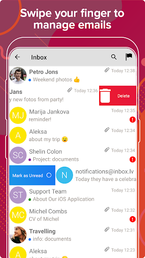Inbox.lv - عکس برنامه موبایلی اندروید