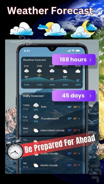 Weather Forecast App 2023 - Image screenshot of android app